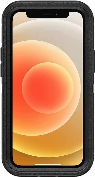 iPhone 12 Mini Case – Black | OtterBox Defender Series, Soft Touch Protective Cover