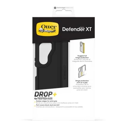Samsung Z Fold 6 Case – Black | OtterBox Defender XT Series Rugged, Durable & Multi-Layer Protection