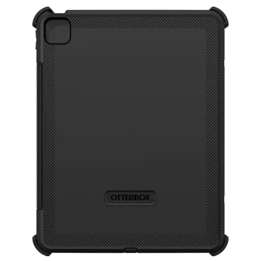 iPad Pro M4 13 Case – Black | OtterBox Defender Series Rugged Protective Case with Multi-Layer Drop Protection & Stand Function