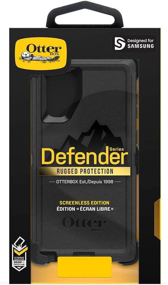 Samsung Note 10 Defender Case – Black | OtterBox Rugged Cover with Shockproof, Drop & Scratch Protection