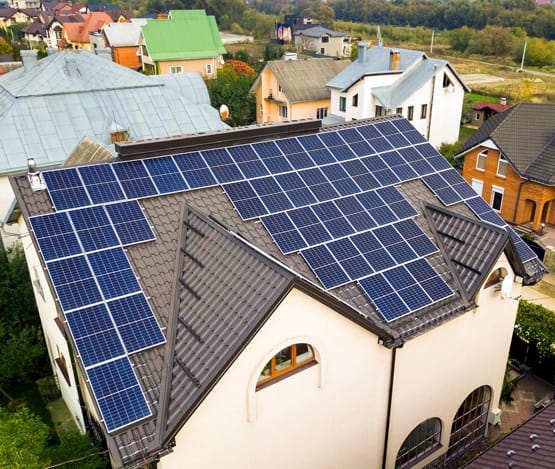 residential solar panels officer