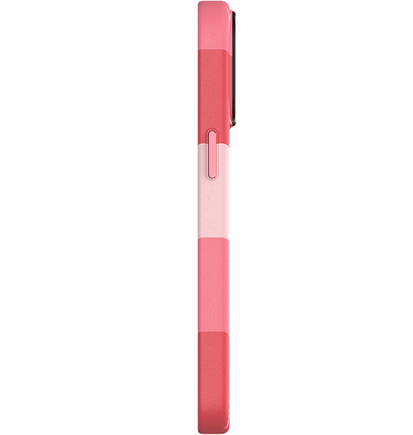 Stripe Vibe Case With MagSafe - Sakura Pink - Right