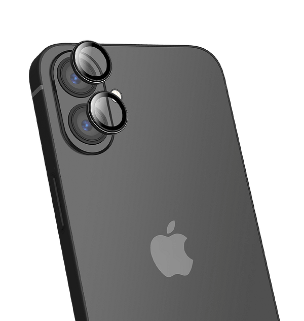 iPhone 16/16 Plus Robust Camera Armour - Black