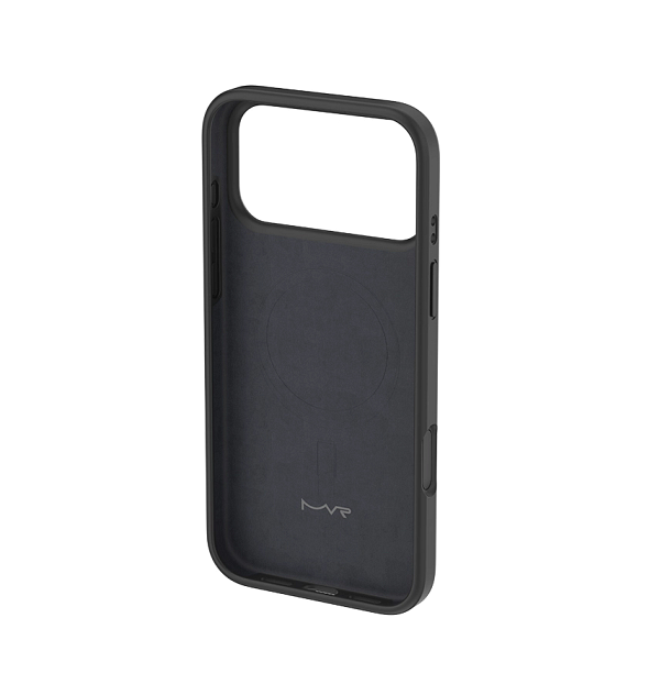 iPhone 17 Pro Max Case – Black | MVR  Liquid Silicone Soft-Touch Finish, Anti-Slip Grip, Premium Protection