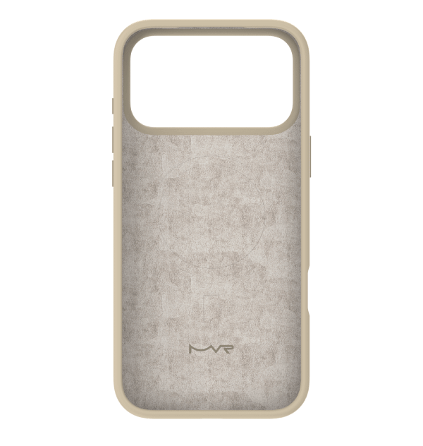 iPhone 17 Pro Max Case – Vanila | MVR Liquid Silicone Soft-Touch Finish, Anti-Slip Grip, Premium Protection