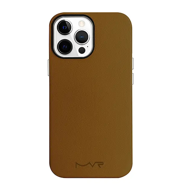 iPhone 7/8/SE2 Case – Brown | MVR Nappa Leather Series, Premium Soft-Touch Protection