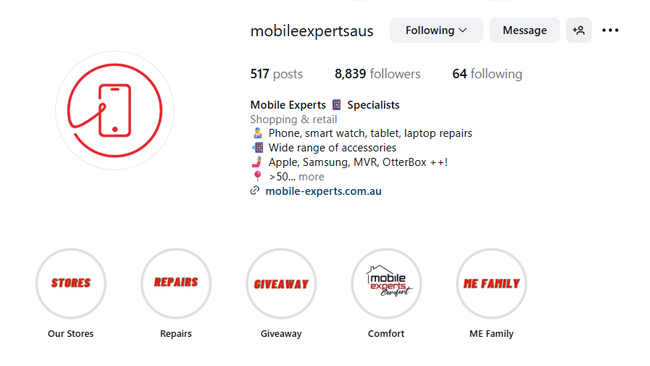 instagram mobile expert