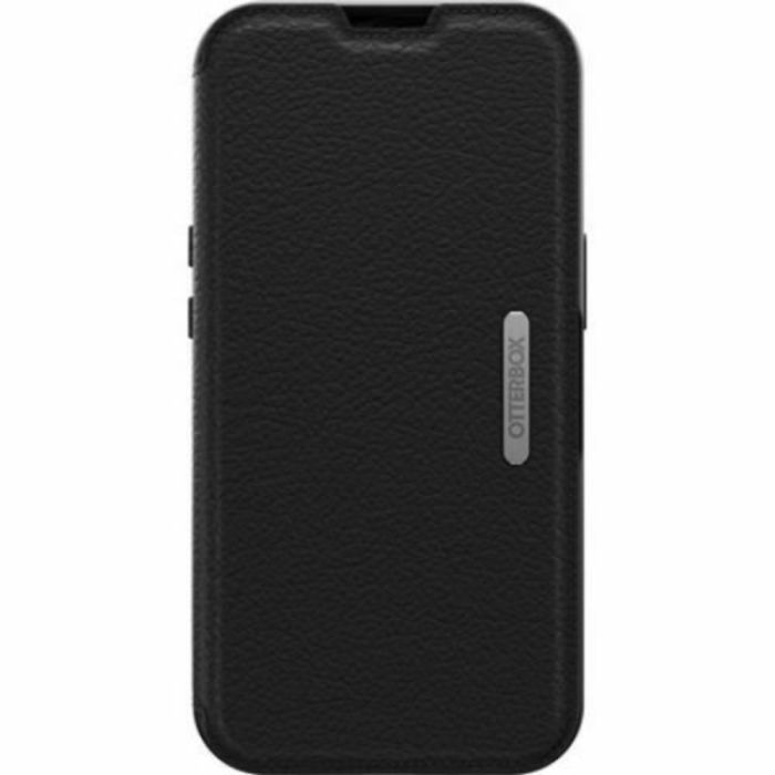 iPhone 13 Pro Case - Black | OtterBox Strada Series, Scratch-Resistant Rugged Protective Back Cover