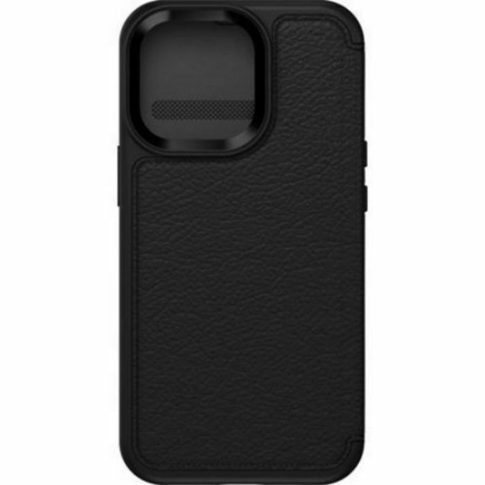 iPhone 13 Pro Case - Black | OtterBox Strada Series, Scratch-Resistant Rugged Protective Back Cover