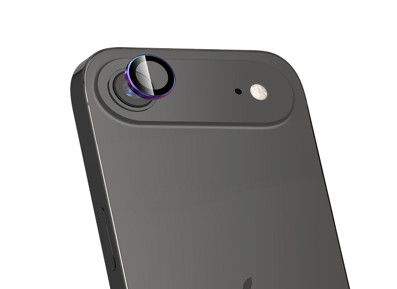 iPhone 17 Air Camera Lens – Iridescent | MVR Sapphire Scratch Resistant Glass, Precise Fit, Premium Protection
