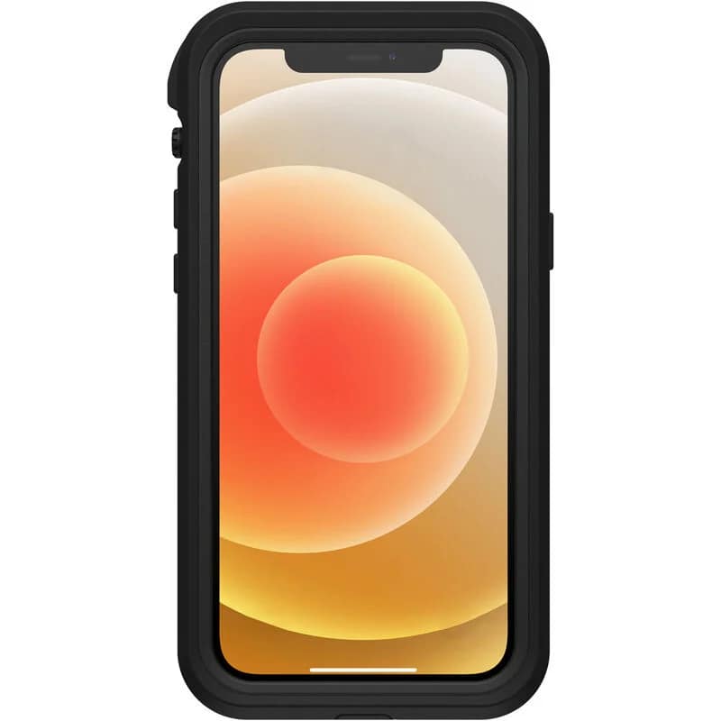 iPhone 12 Case - Black | Lifeproof FRE Waterproof & Shockproof Back Cover