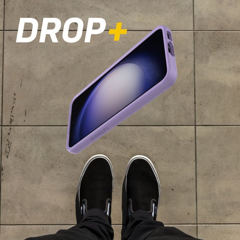 Samsung S23 Case – Lilac (Purple) | OtterBox Symmetry Series, Soft Touch Protective Cover