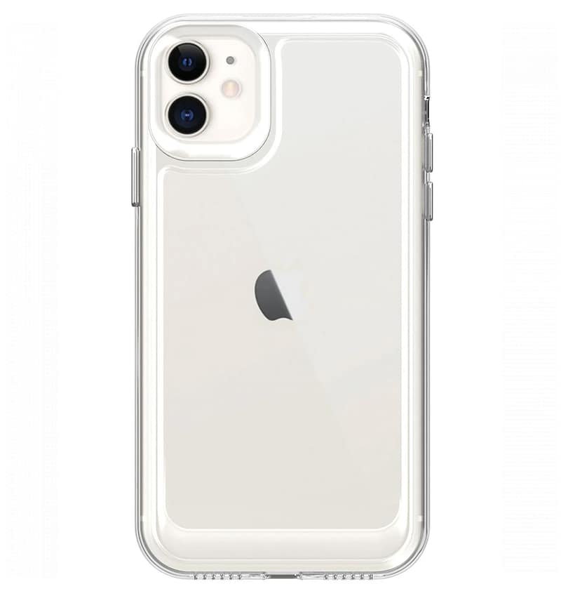 Clear generic soft back cover for iPhone 11, smooth and slim fit