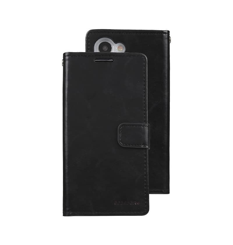 Black Bluemoon diary wallet flip cover for Samsung Galaxy S23