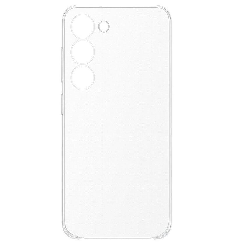 2mm clear hard back case for Samsung Galaxy S23 slim design