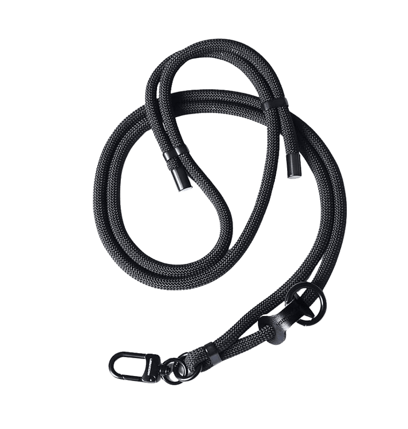 Black Universal Detachable Phone Accessory Lanyard/Strap