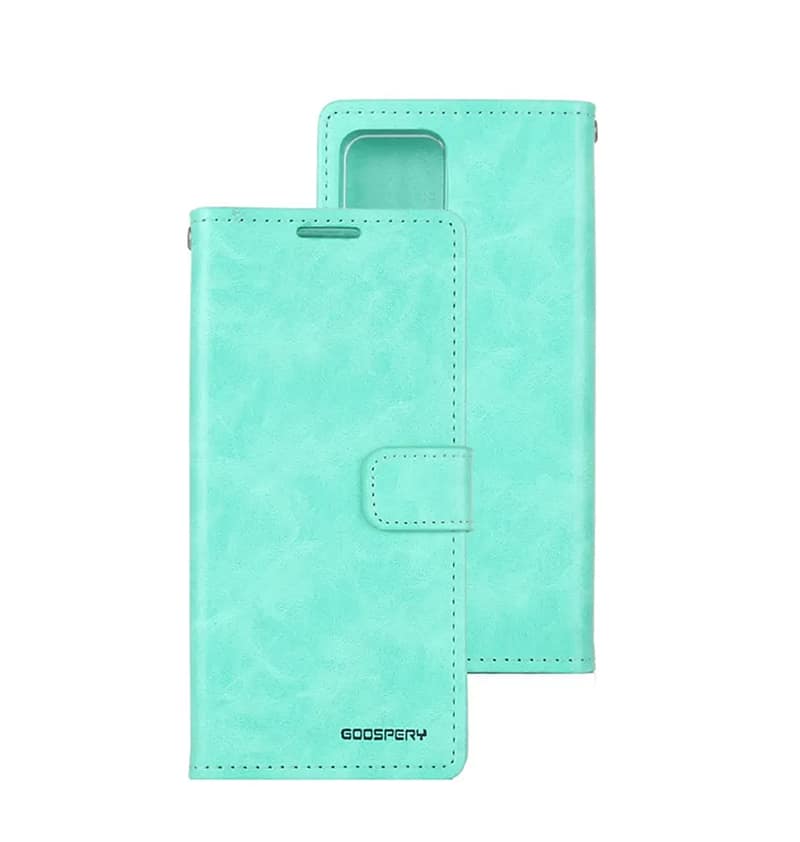 Black Mercury Bluemoon Diary Flip Wallet Case for iPhone 15 Pro Max, versatile and secure