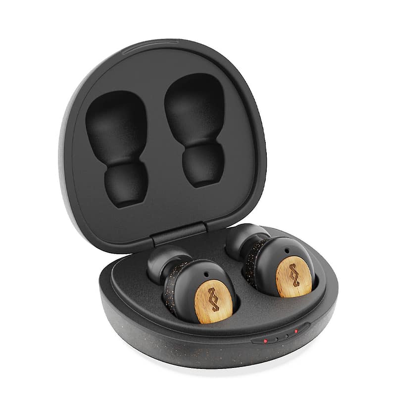 House of Marley Champion True Wireless Earbuds with Microphone, Bluetooth Connectivity