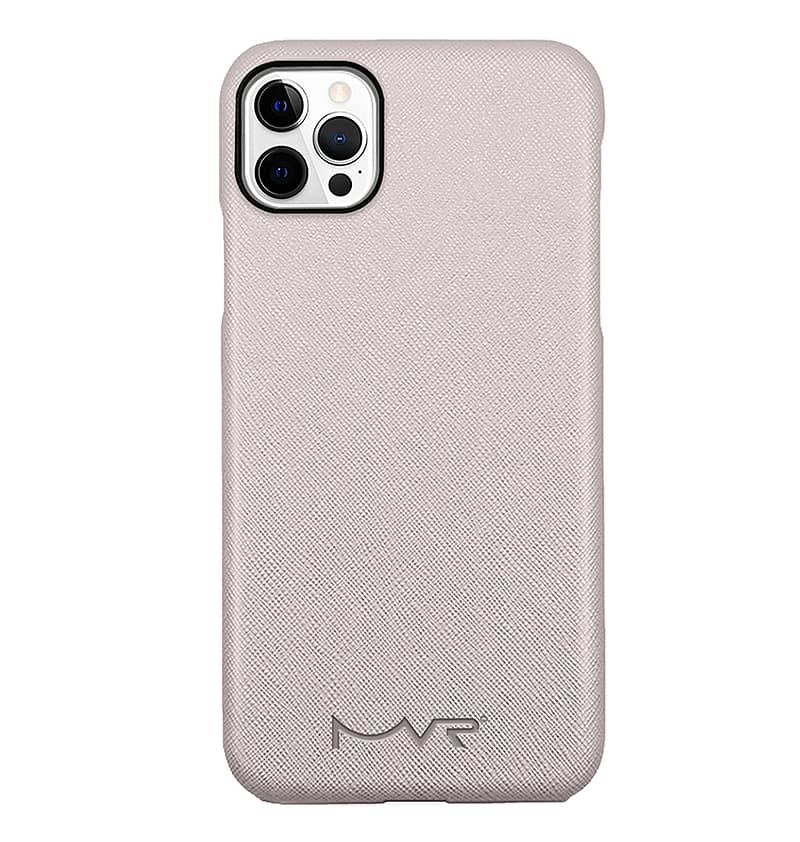 Microfiber saffiano Rose Gold