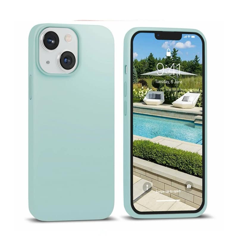 IPHONE 13 MERCURY SOFT FEELING COVER MINT