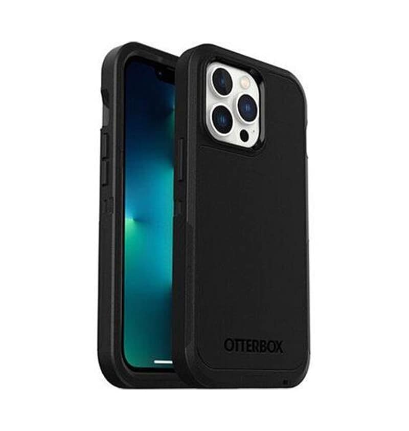 iPhone 13 Pro Magsafe Case - Black | OtterBox Defender XT Series, Scratch-Resistant Rugged Protective Back Cover