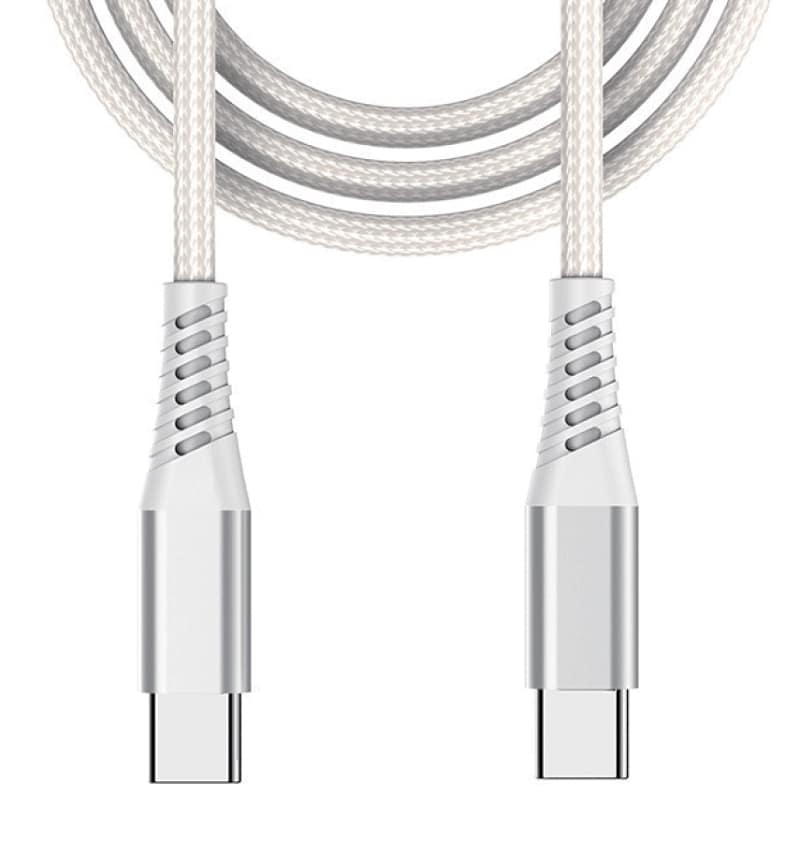 BEETLE 3M TYPE C TO TYPE C CHARGING CABLE WHITE M-2