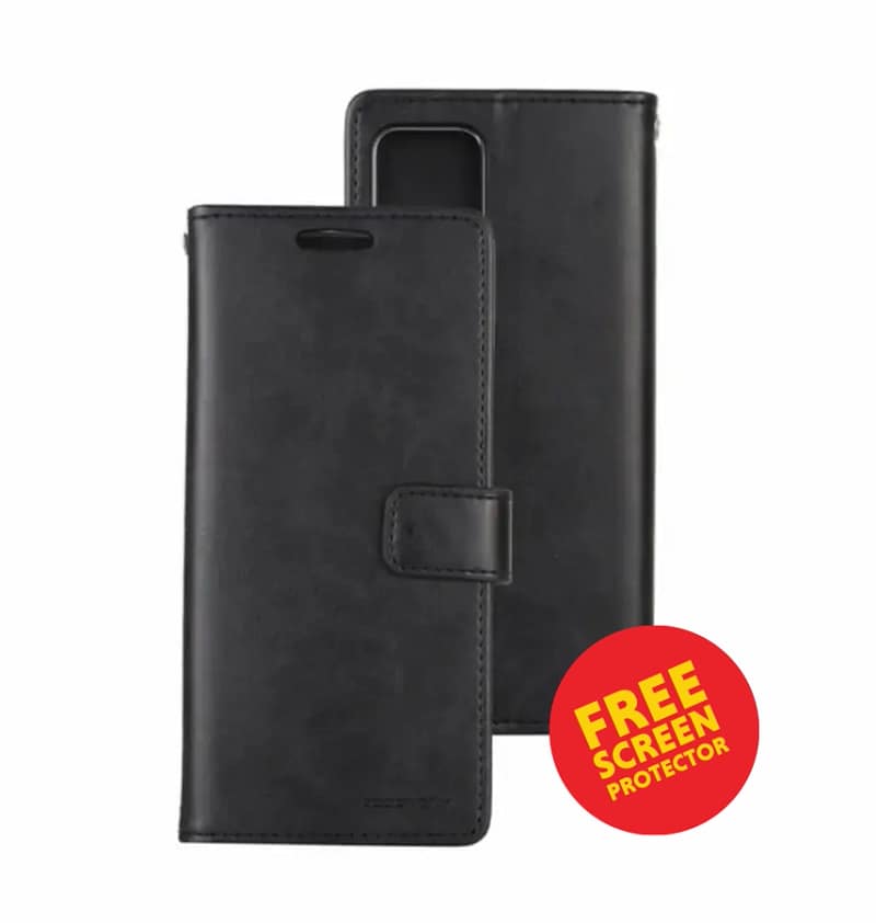 iPhone 17 Air Mercury Case – Black | Bluemoon Celestial Print, Ultra-Thin 0.03in, Magnetic Alignment