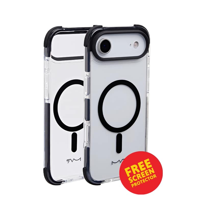 iPhone 17 Air Robust Case – Black | MVR Heavy-Duty Protection, Rugged Design, Shockproof Build