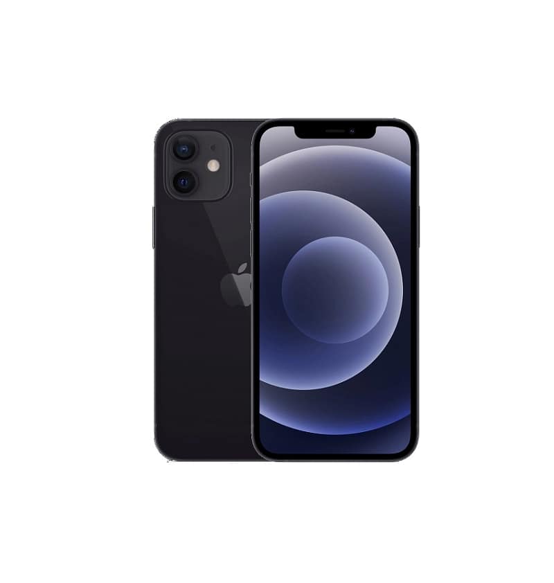 iPhone 12 Refurbished Device 64GB - Black |  Excellent Condition | 1-Year Warranty