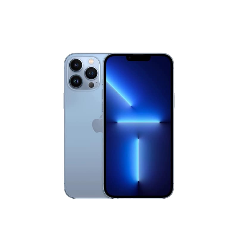 iPhone 13 Pro Max Refurbished Device 128GB - Sierra Blue |  Excellent Condition | 1-Year Warranty