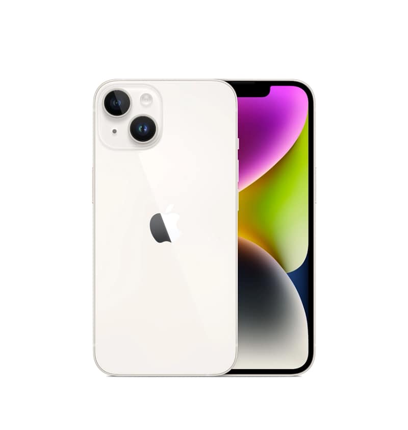 iPhone 14 Refurbished Device 256GB - Starlight |  Excellent Condition | 1-Year Warranty