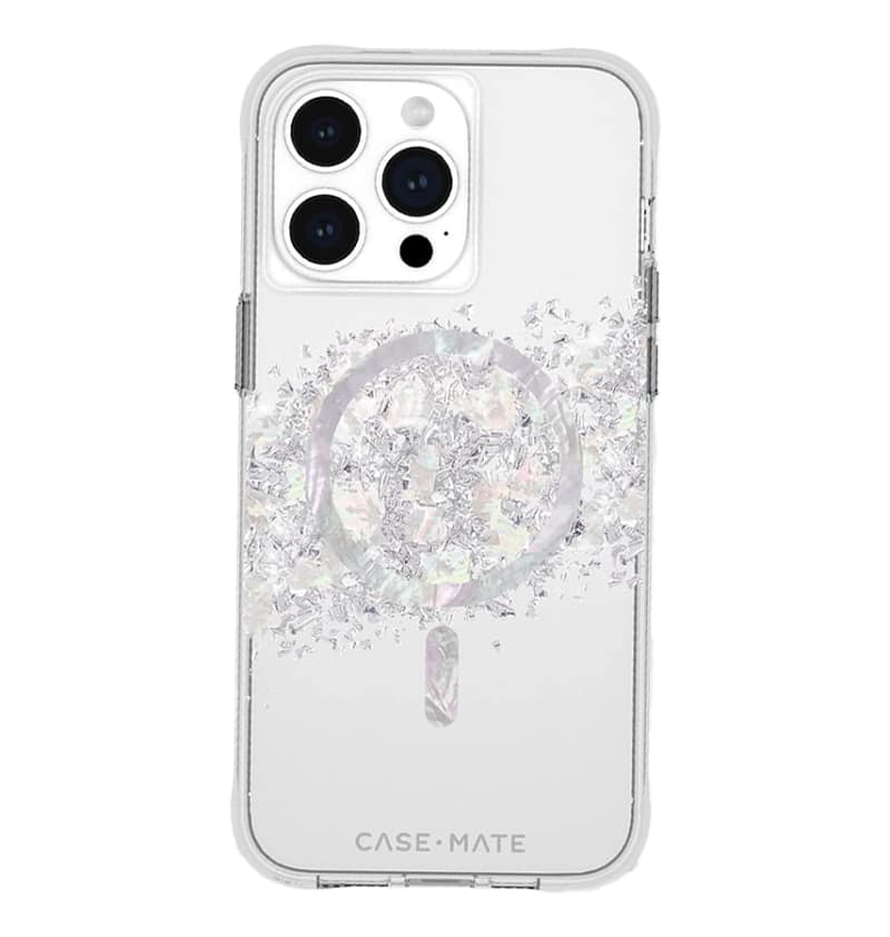 iPhone 15 Pro Max Case – Touch of Pearl | Case-Mate Karat MagSafe Cover with Elegant Shimmer & Durable Protection