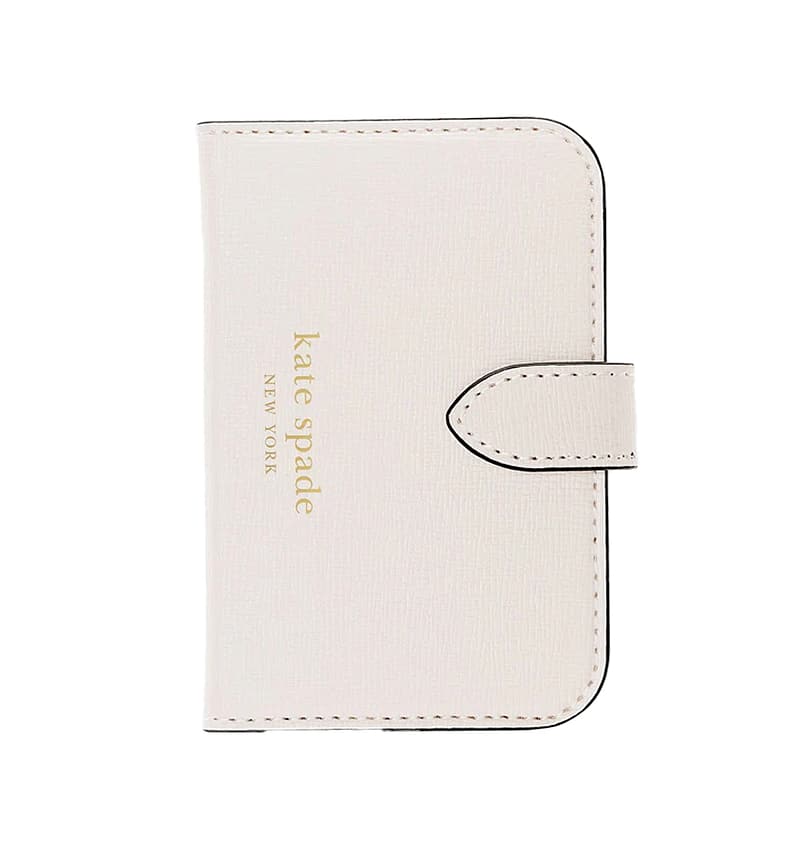 Kate Spade Morgan Magnetic Wallet MagSafe – Cream | Stylish & Durable Phone Wallet with Secure Magnetic Attachment