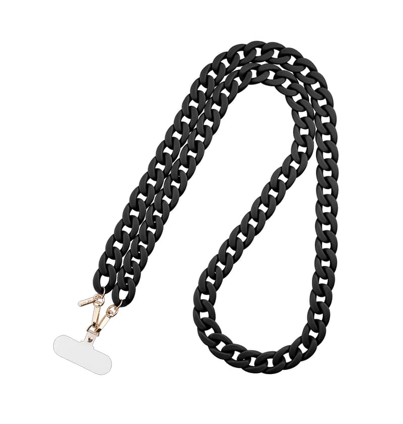 Case-Mate Phone Crossbody Chain – Universal Black | Stylish & Durable iPhone & Smartphone Accessory with Comfortable Strap