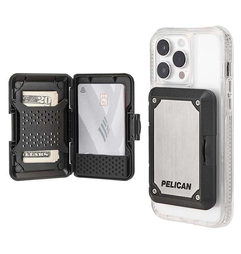 Pelican Shield RFID Blocking Wallet – MagSafe | Secure Slim Wallet with RFID & Magnetic Mount