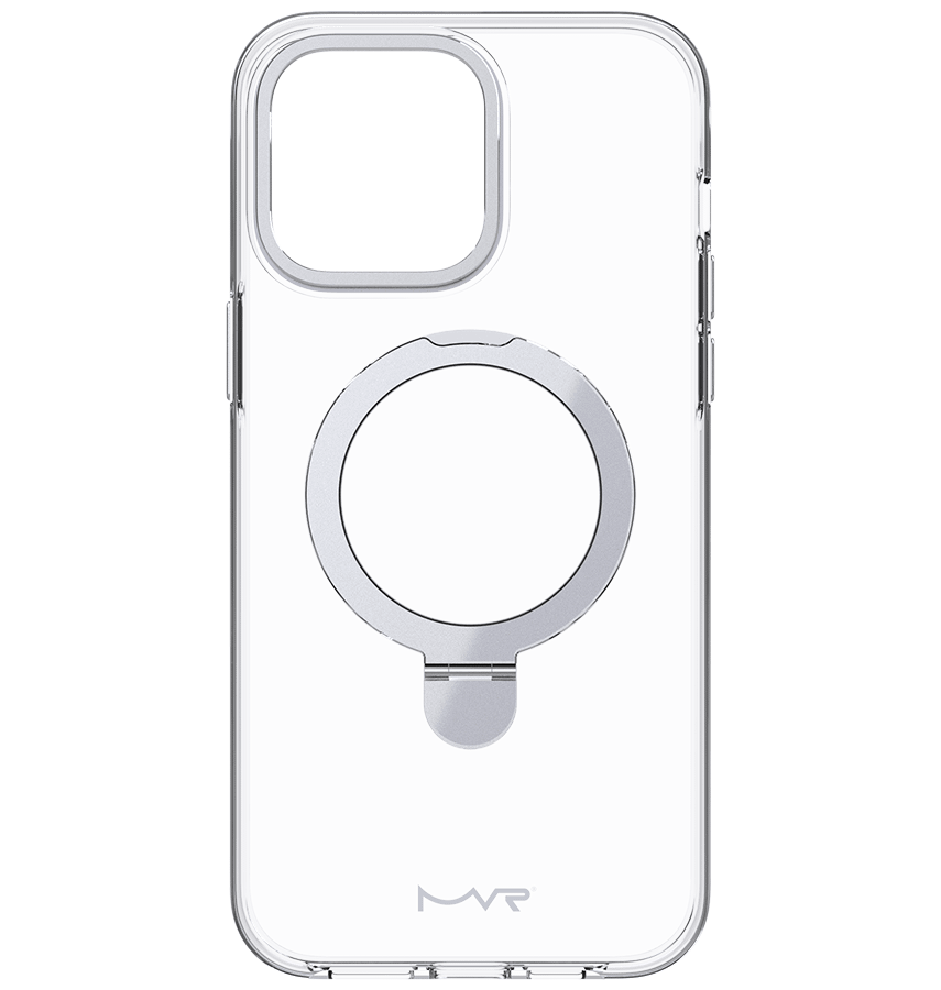 iPhone 15 Stellar Stand Case With MagSafe – Silver