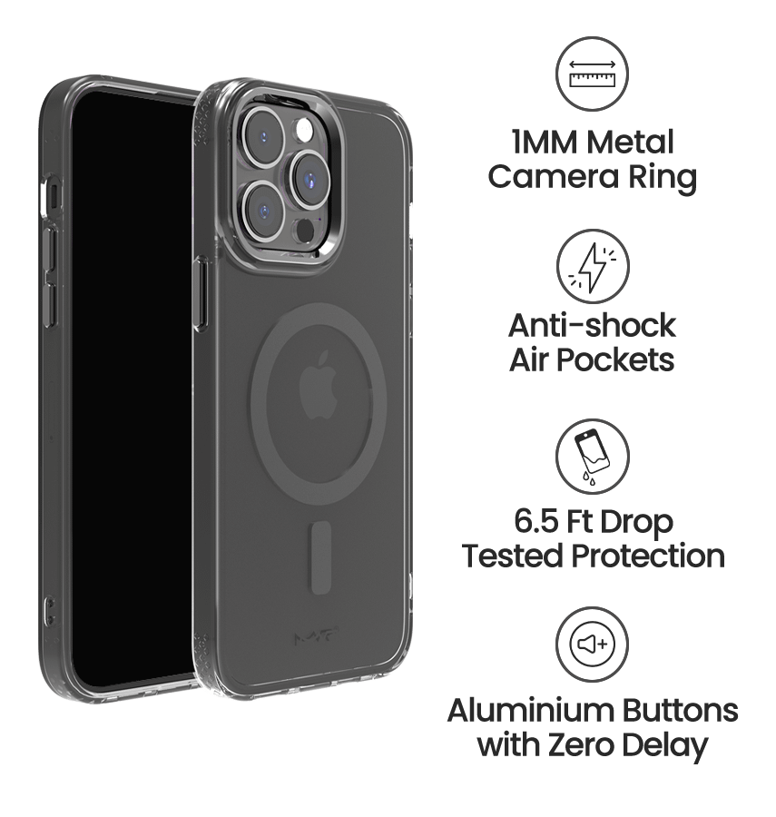 iPhone 15 Pro Max Impact IMD Case With MagSafe - Black