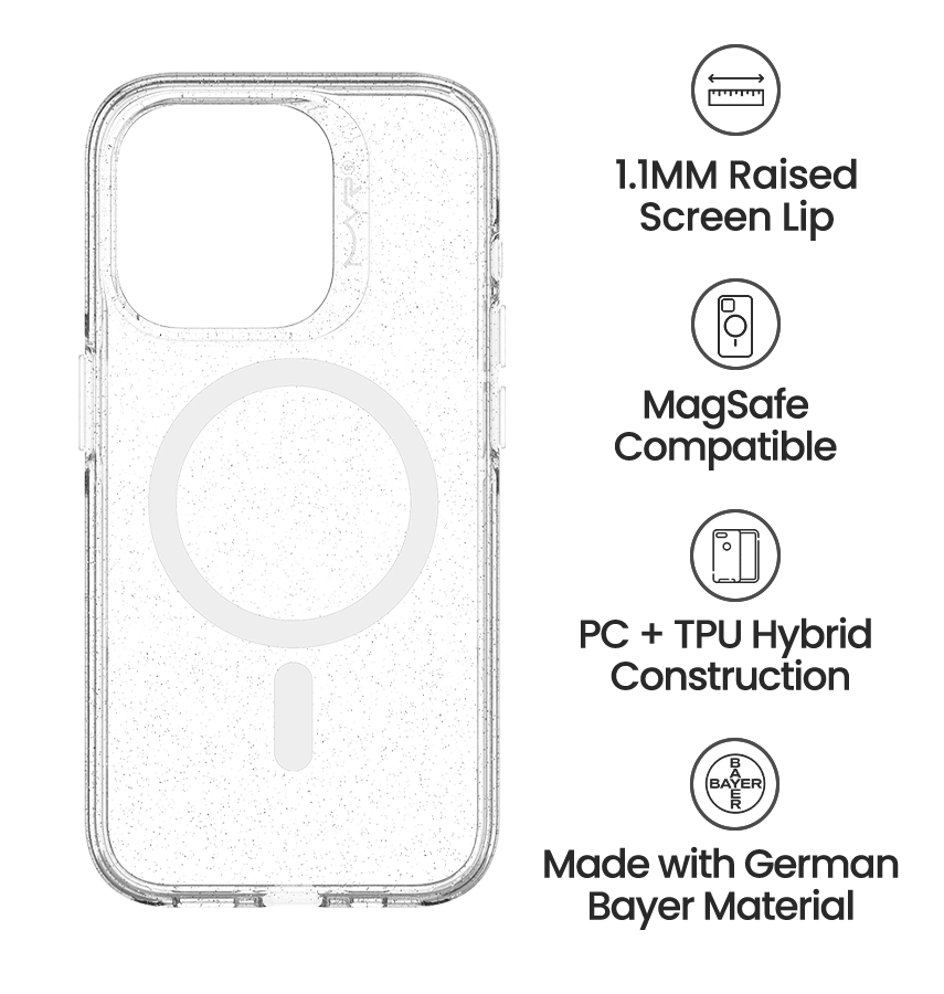 iPhone15 Nova Case With MagSafe – Shimmer