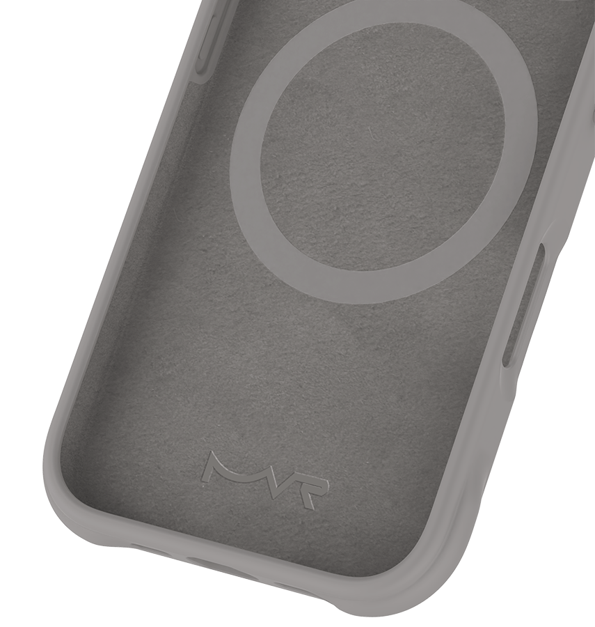 iPhone 16 WAVE Silicone Case - Grey