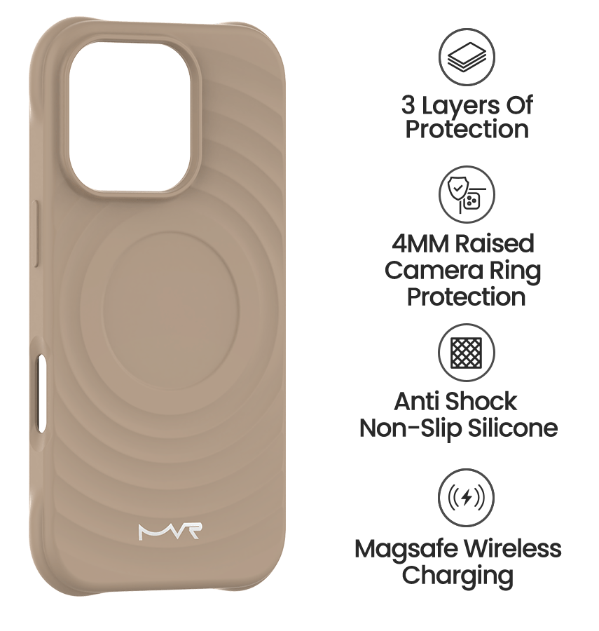 iPhone 16 Pro WAVE Silicone Tortilla Case