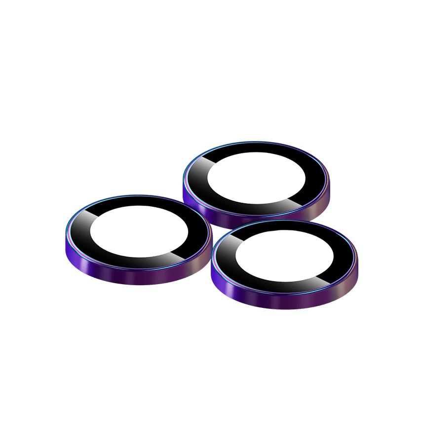 iPhone 16Pro/ 16 Pro Max Saphire Camera Armour – Iridescent