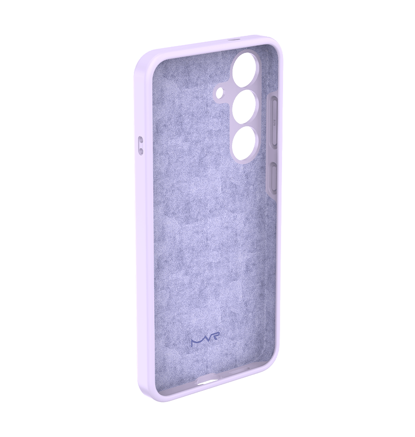 Samsung Galaxy S25 MVR Liquid Silicone Lavender Back Cover