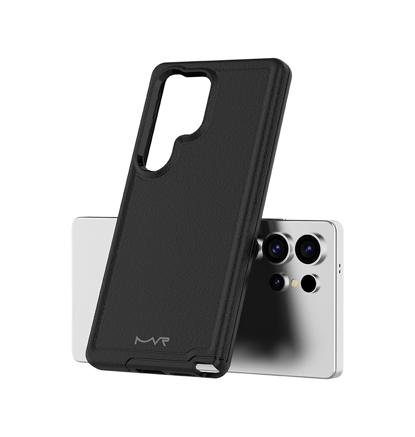 Samsung Galaxy S25 Ultra MVR Black Armour Matte Back Cover