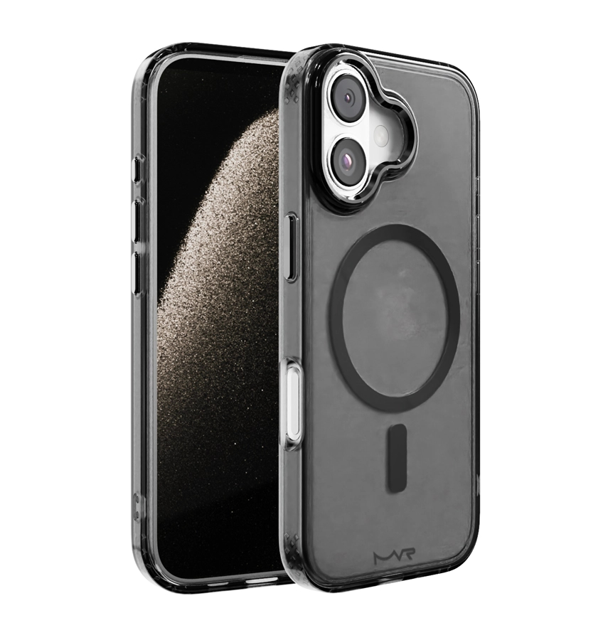 iPhone 17 Case – Black | MVR Impact IMD Cover with In-Mold Design, Ultra-Slim Protection & Anti-Yellowing Finish