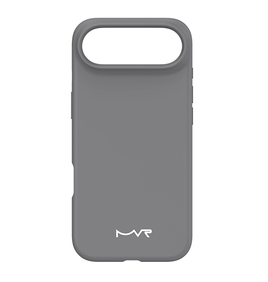 iPhone 17 Air Liquid Silicone Case – Grey | MVR Soft-Touch Finish, Anti-Slip Grip, Premium Protection