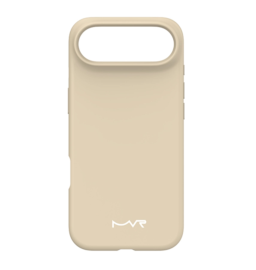iPhone 17 Air Liquid Silicone Case – Vanilla | MVR Soft-Touch Finish, Anti-Slip Grip, Premium Protection