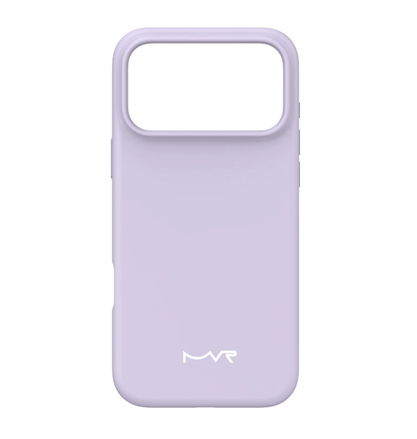 iPhone 17 Pro Liquid Silicone Case – Lavender | MVR Soft-Touch Finish, Anti-Slip Grip, Premium Protection