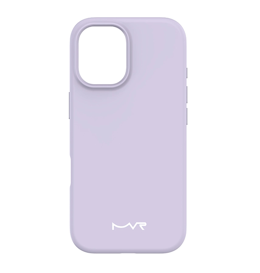 iPhone 17 Case – Lavender | MVR Liquid Silicone Cover with Fade-Resistant Color & MagSafe Alignment