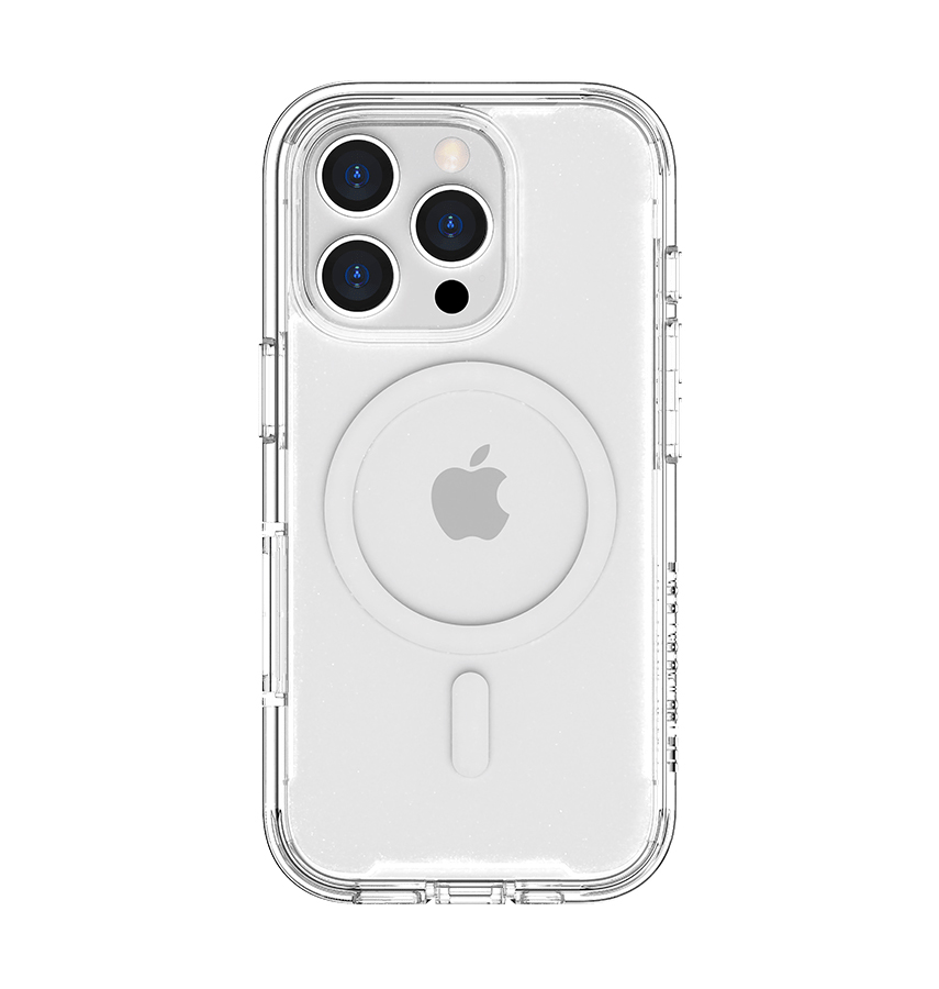 iPhone 16 Case – Clear | MVR Robust 360 Cover with Transparent Shield & Durable Frame