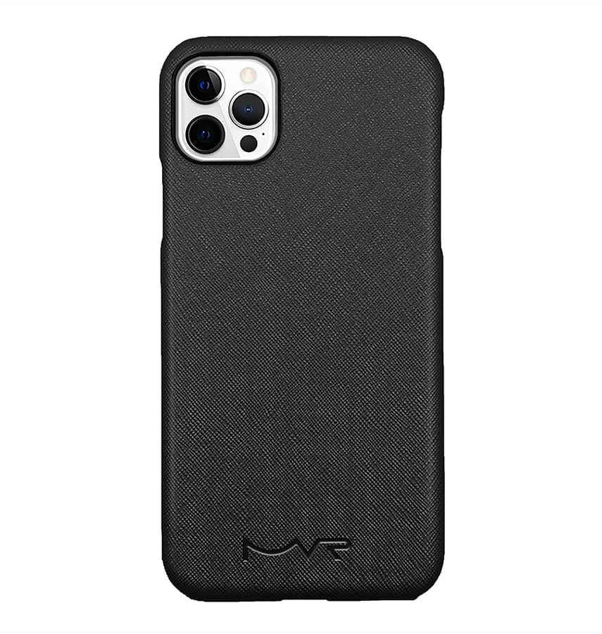 iPhone 7/8/SE2 Case – Black | MVR Nappa Leather Series, Premium Soft-Touch Protection